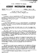 Investigation of Aircraft Accident PIEDMONT AIRLINES CHARLOTTESVILLE VIRGINIA 19571002