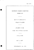 Interstate Commerce Commision Report of the Accident  Investigation Occuring on the GRAND TRUNK WESTERN RAILROAD IONIA MI