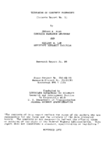 Texturing of concrete pavements  interim report No 1