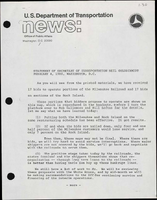 Statement of Secretary of Transportation Neil Goldschmidt February 4 1980