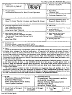 Performance Measures for Rural Transit Operators