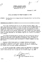 Part 42 Release No 625 Proving Period For Large Aircraft Operated Under The Provisions Of Part 42