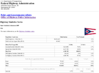 Highway Statistics Series State Statistical Abstracts 2009  Ohio