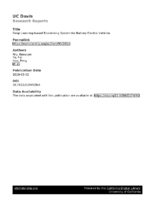 Deep Learningbased Ecodriving System for Battery Electric Vehicles
