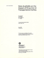 Data available on the impact of drug use on transportation safety
