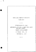 Interstate Commerce Commision Report of the Accident  Investigation Occuring on the MINNEAPOLIS ST PAUL AND SAULT STE MARIE RAILROAD VERGAS MN