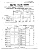 Traffic Volume Trends April 1957