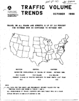 Traffic Volume Trends October 1988