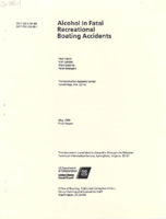 Alcohol in fatal recreational boating accidents