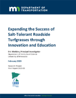 Expanding the Success of SaltTolerant Roadside Turfgrasses Through Innovation and Education