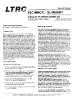 Prediction of Flood Quantiles at Ungaged Watersheds in Louisiana Technical Summary