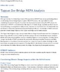 Tappan Zee Bridge NEPA Analysis