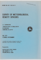 Survey of Meteorological Remote Sensors