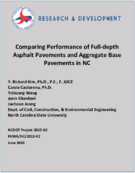 Comparing Performance of Fulldepth Asphalt Pavements and Aggregate Base Pavements in NC
