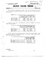 Traffic Volume Trends July 1950