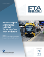 Research Report and Findings Light Rail Technology Scan and Case Studies