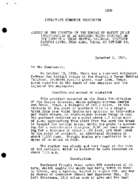 Interstate Commerce Commission Report of the Accident  Investigation Occurring on the HOUSTON AND TEXAS CENTRAL RAILROAD SOUTHERN PACIFIC LINES ALMA TX