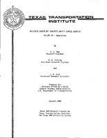 Rollover Caused by Concrete Safety Shaped Barrier Volume II  Appendixes