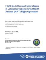 Flight Deck Human Factors Issues in Lateral Deviations during North Atlantic NAT Flight Operations