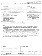 Establishment and Management of Roadside Vegetation 1971