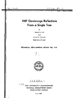 VHF Omnirange Reflections From A Single Tree