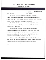 Air Travel Consumer Report April 1974