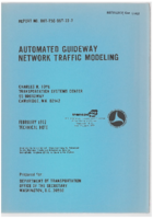 Automated Guideway Network Traffic Modeling