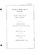 Interstate Commerce Commision Report of the Accident  Investigation Occuring on the LOUISVILLE AND NASHVILLE RAILROAD HOPKINSVILLE KY