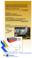 Numerical Modeling of the Test Pit for Falling Weight Deflectometer Calibration