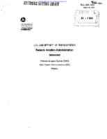 National Airspace System NAS Open Systems Interconnection OSI Priority