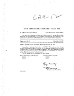 CAM 52 Supplement No 1  Revisions To Civil Aeronautics Manual 52 Dated May 15 1957