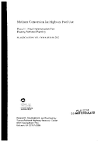 Methane Conversion for Highway Fuel Use Floating Plant Methanol Production System