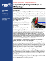 Analysis of Freight Transport Strategies and Methodologies summary