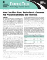 More Cops More Stops Evaluation of a Combined HVE Program in Oklahoma and Tennessee Traffic Tech