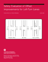 Safety evaluation of offset improvements for leftturn lanes