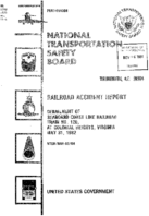 Interstate Commerce Commision Report of the Accident  Investigation Occuring on the SEABOARD COAST LINE RAILROAD COLONIAL HEIGHTS VA