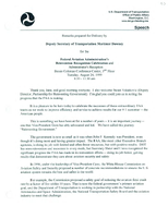 Deputy Secretary of Transportation Mortimer Downey Speeches August 1999
