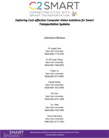 Exploring Costeffective Computer Vision Solutions for Smart Transportation Systems Literature Review