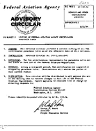 AC 1492A Listing of Federal Aviation Agency Certificated Parachute Lofts