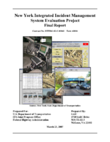 New York integrated incident management system evaluation project final report