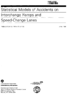 Statistical Models of Accidents on Interchange Ramps and SpeedChange Lanes