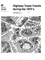 Highway Travel Trends during the 1970s 1980