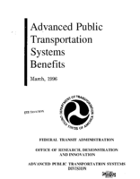 Advanced Public Transportation Systems Benefits