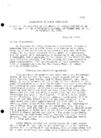 Interstate Commerce Commision Report of the Accident  Investigation Occuring on the PENNSYLVANIA RAILROAD WOODBRIDGE NJ