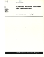 Huntsville Alabama Volunteer Van Demonstration