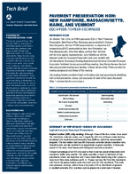 Pavement Preservation How New Hampshire Massachusetts Maine and Vermont EDC4 PeertoPeer Exchanges