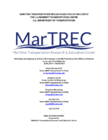 Developing and Applying an Analysis Methodology to Identify Flow Generation Influences between Vessel and Truck Shipments