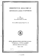 Perspective Analysis of Approach Light Patterns
