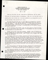 Remarks Delivered by Secretary Elizabeth Hanford Dole During National Transportation Week