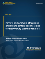 Review and Analysis of Current and Future Battery Technologies for Heavy Duty Electric Vehicles